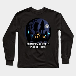 Paranormal World Productions - Original Studio Logo Long Sleeve T-Shirt